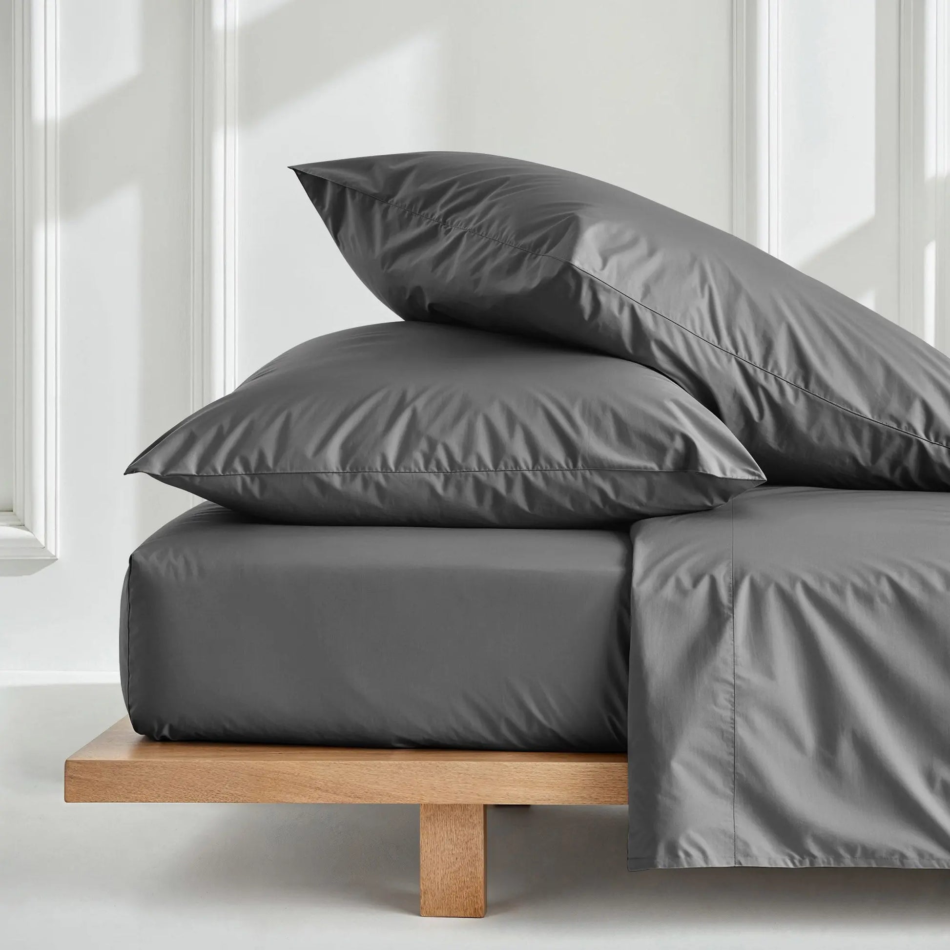 Luxe Australian Sateen Pillowcase Set Italic