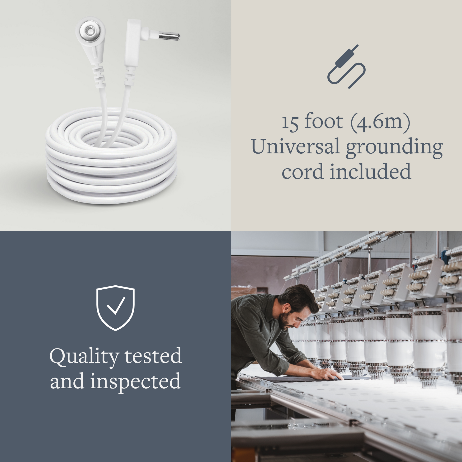 GroundLuxe Luxury Grounding Pillowcase (Organic Cotton) GroundLuxe