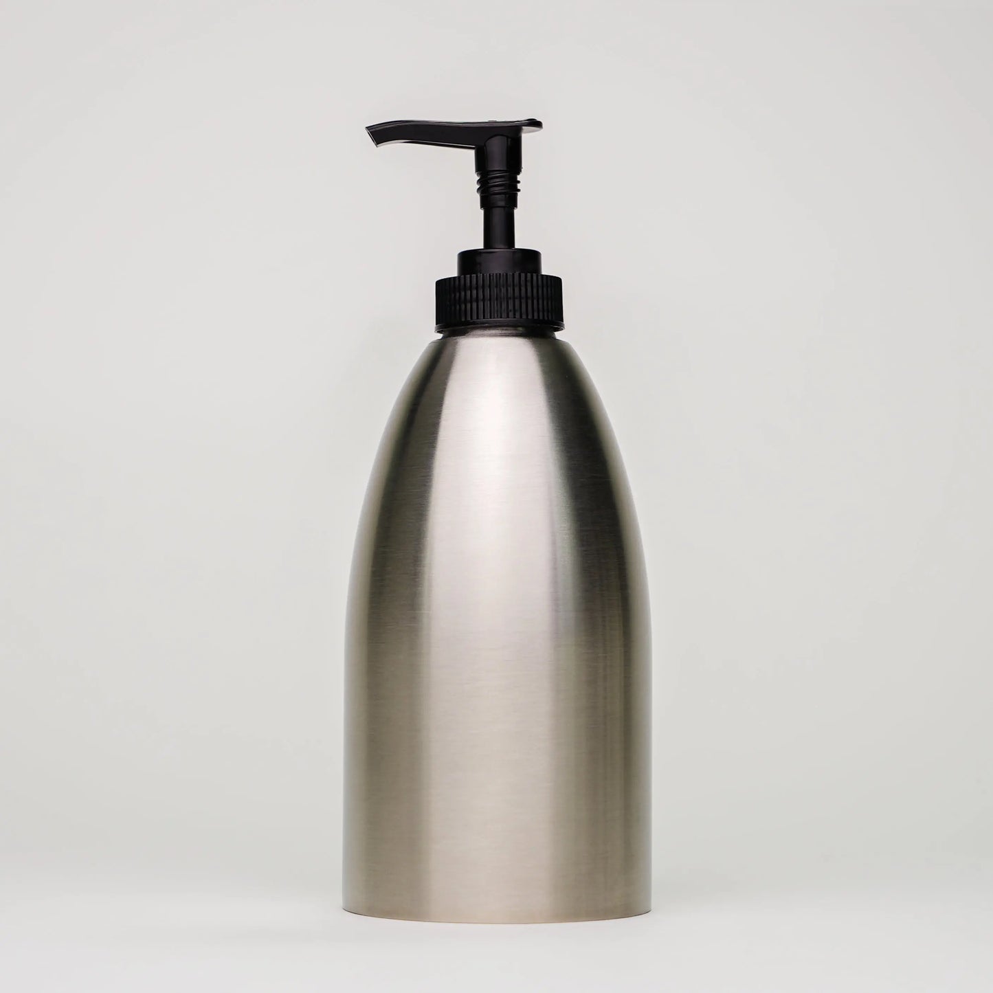 Stainless Steel Keeper Bottle | 16 oz | with Black Pump Rustic Strength