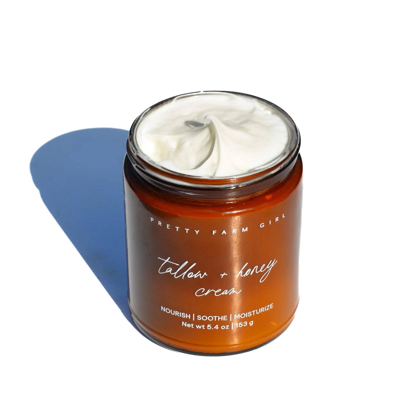 Fragrance Free Tallow + Honey Cream for Sensitive Skin Pretty farm girl
