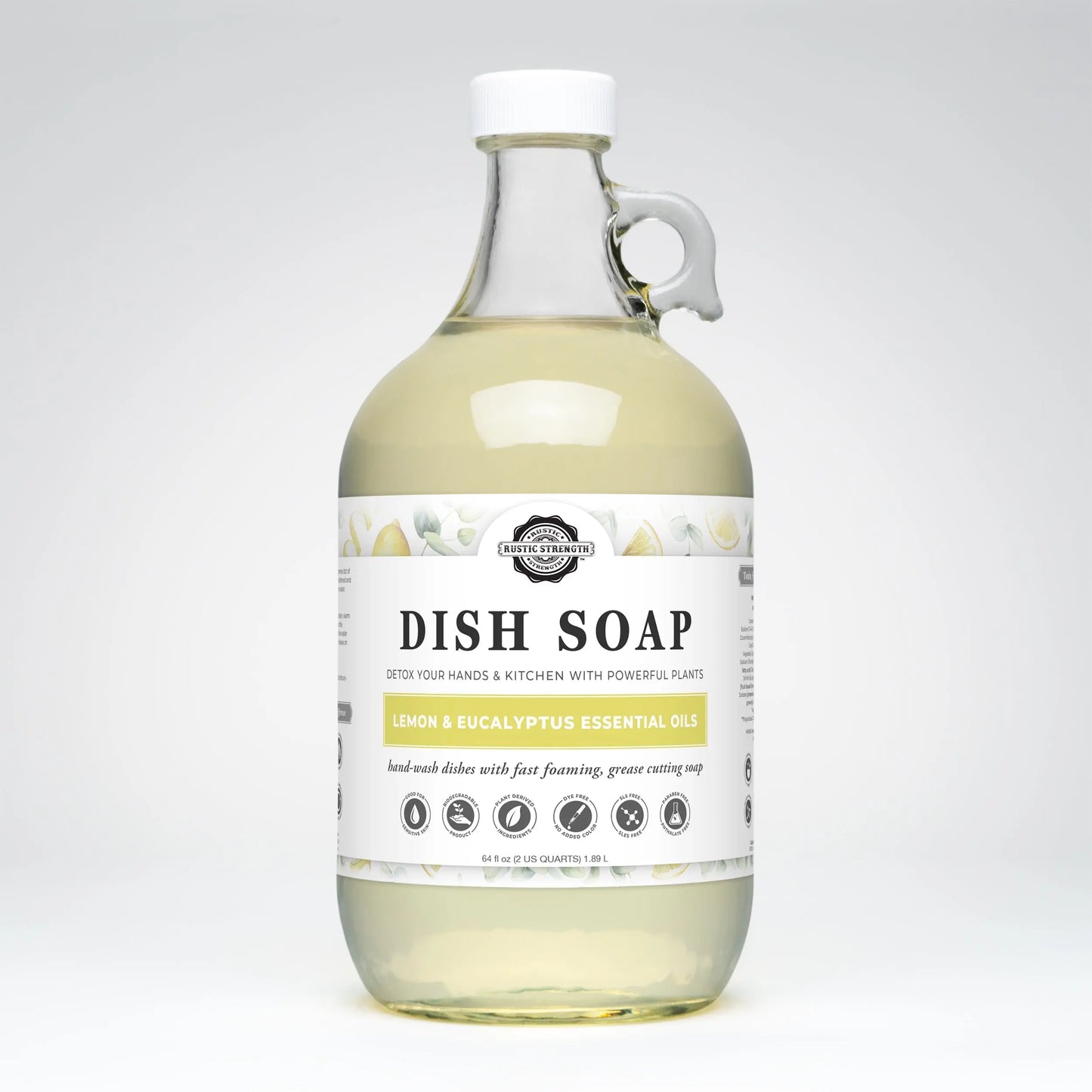 Dish Soap | Lemon & Eucalyptus Rustic Strength