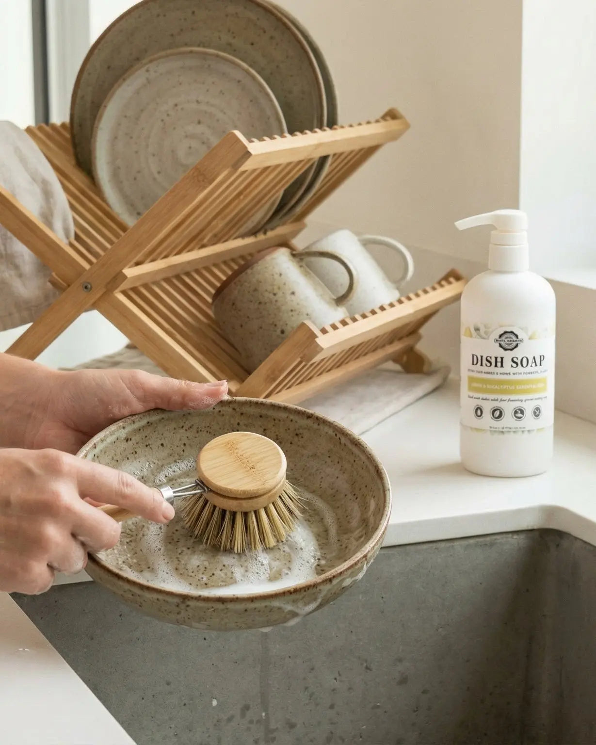 Dish Soap | Lemon & Eucalyptus Rustic Strength