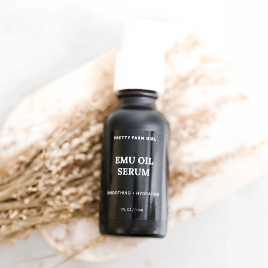 Emu Oil Serum Lightweight Fragrance Free for Sensitive Skin Pretty farm girl