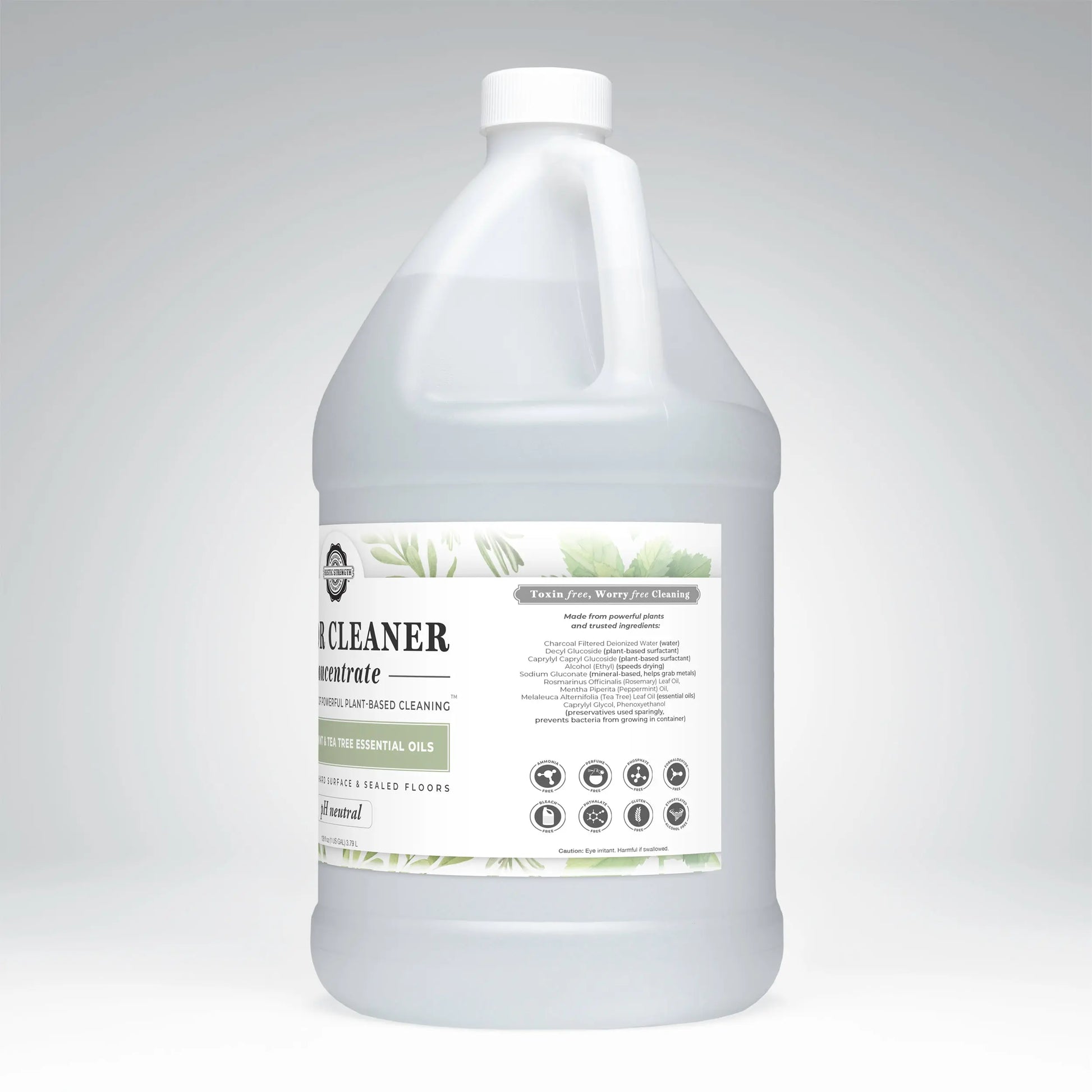 Floor Cleaner Concentrate | Rosemary, Mint & Tea Tree Rustic Strength