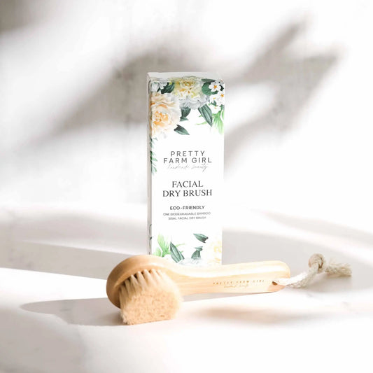 Dry Face Brush Pretty farm girl