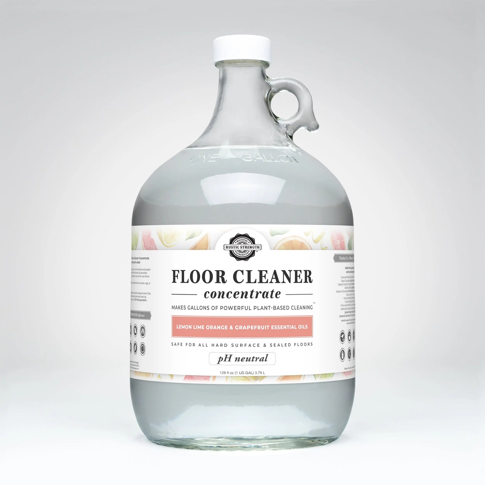 Floor Cleaner Concentrate | Lemon, Lime, Orange & Grapefruit Rustic Strength