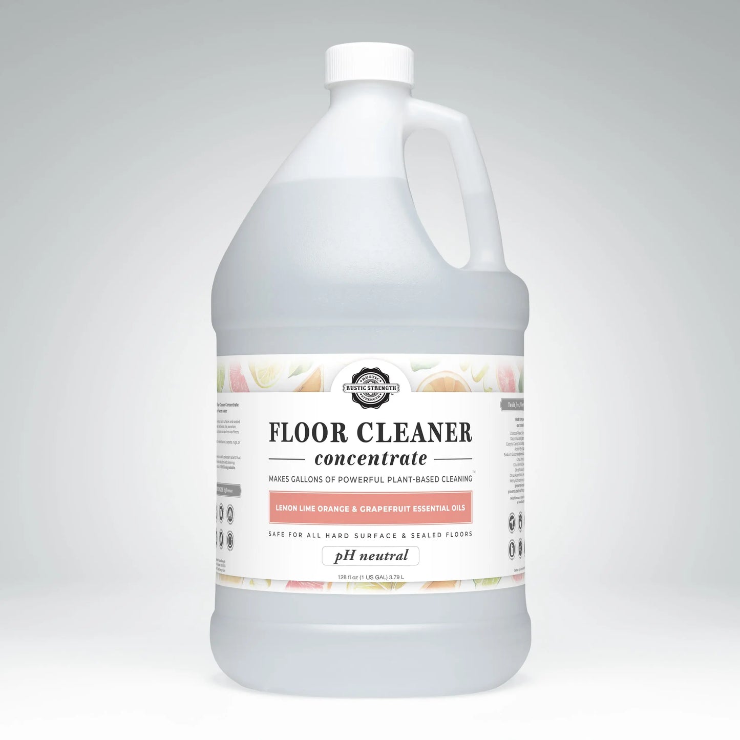 Floor Cleaner Concentrate | Lemon, Lime, Orange & Grapefruit Rustic Strength