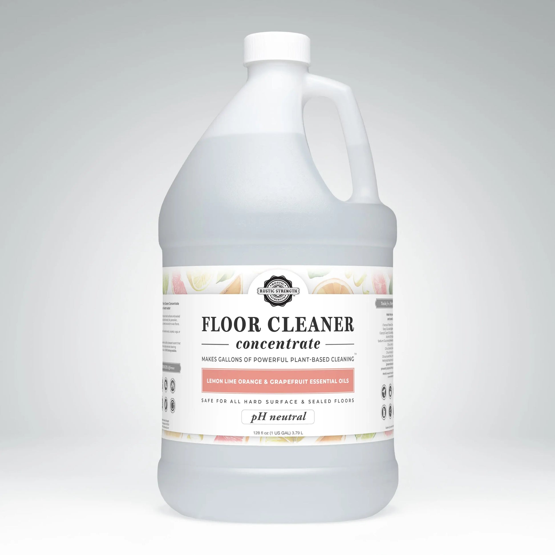Floor Cleaner Concentrate | Lemon, Lime, Orange & Grapefruit Rustic Strength
