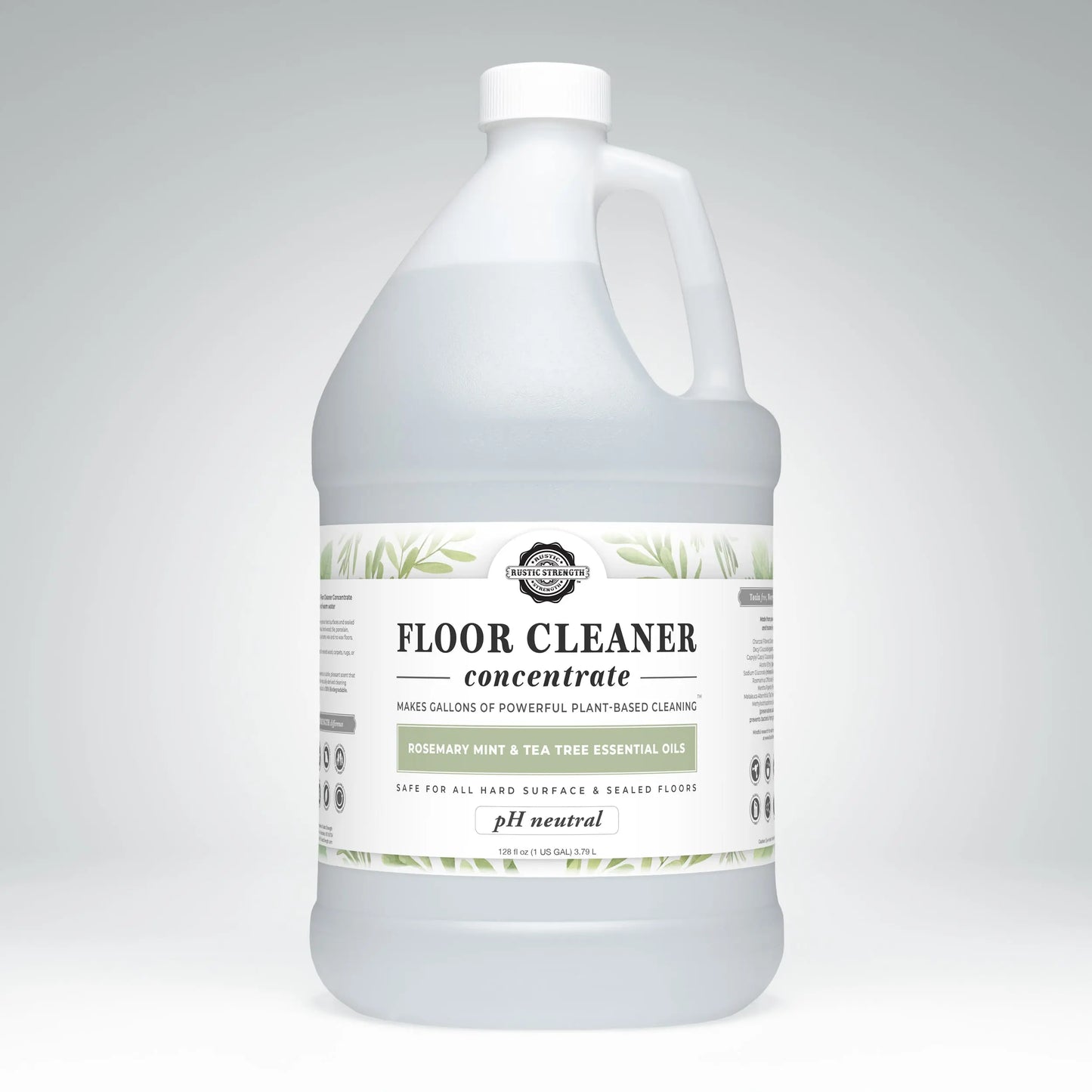 Floor Cleaner Concentrate | Rosemary, Mint & Tea Tree Rustic Strength