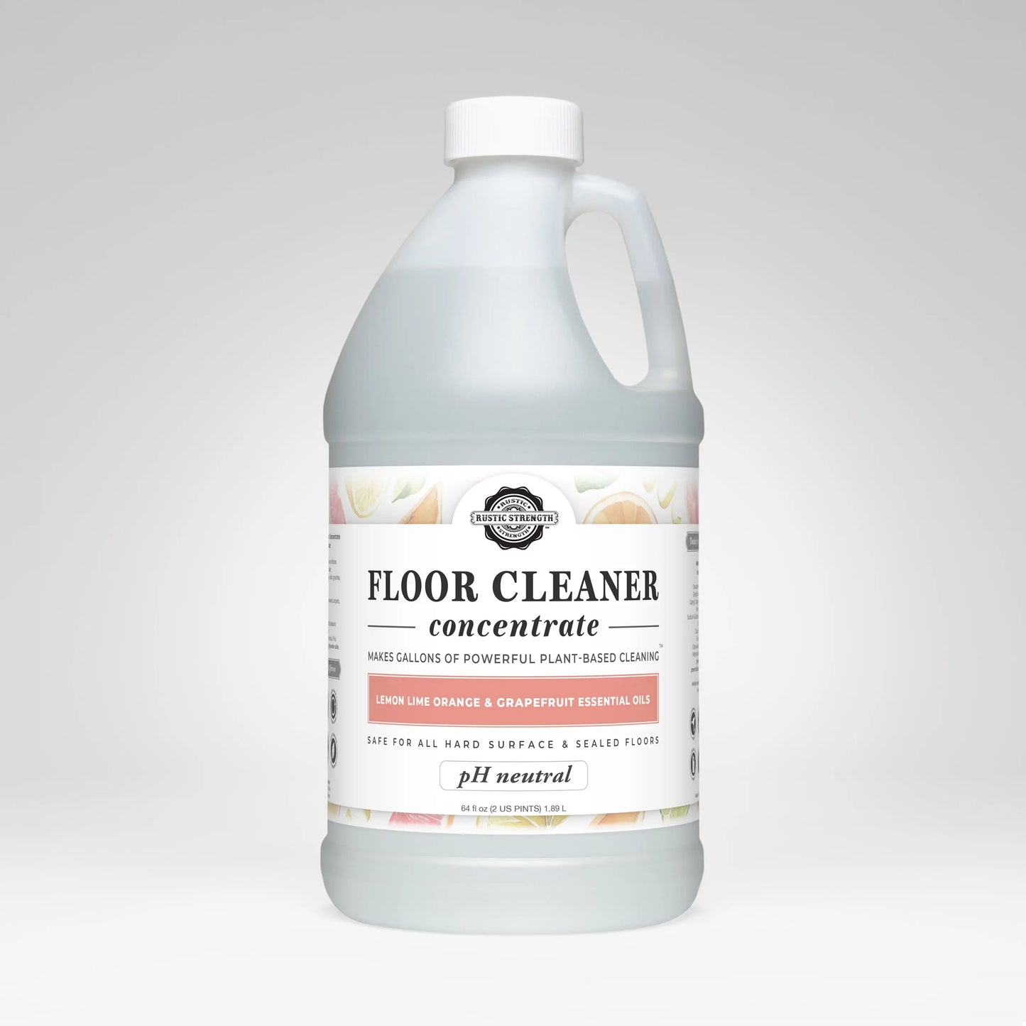Floor Cleaner Concentrate | Lemon, Lime, Orange & Grapefruit Rustic Strength
