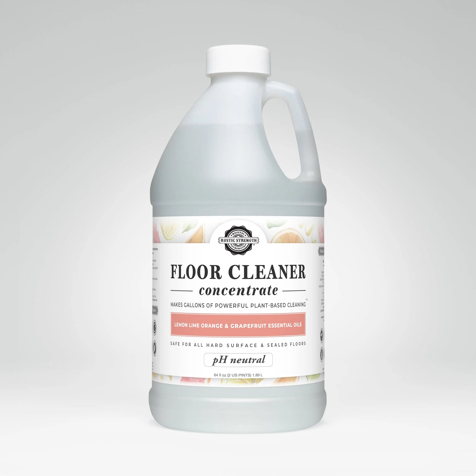 Floor Cleaner Concentrate | Lemon, Lime, Orange & Grapefruit Rustic Strength
