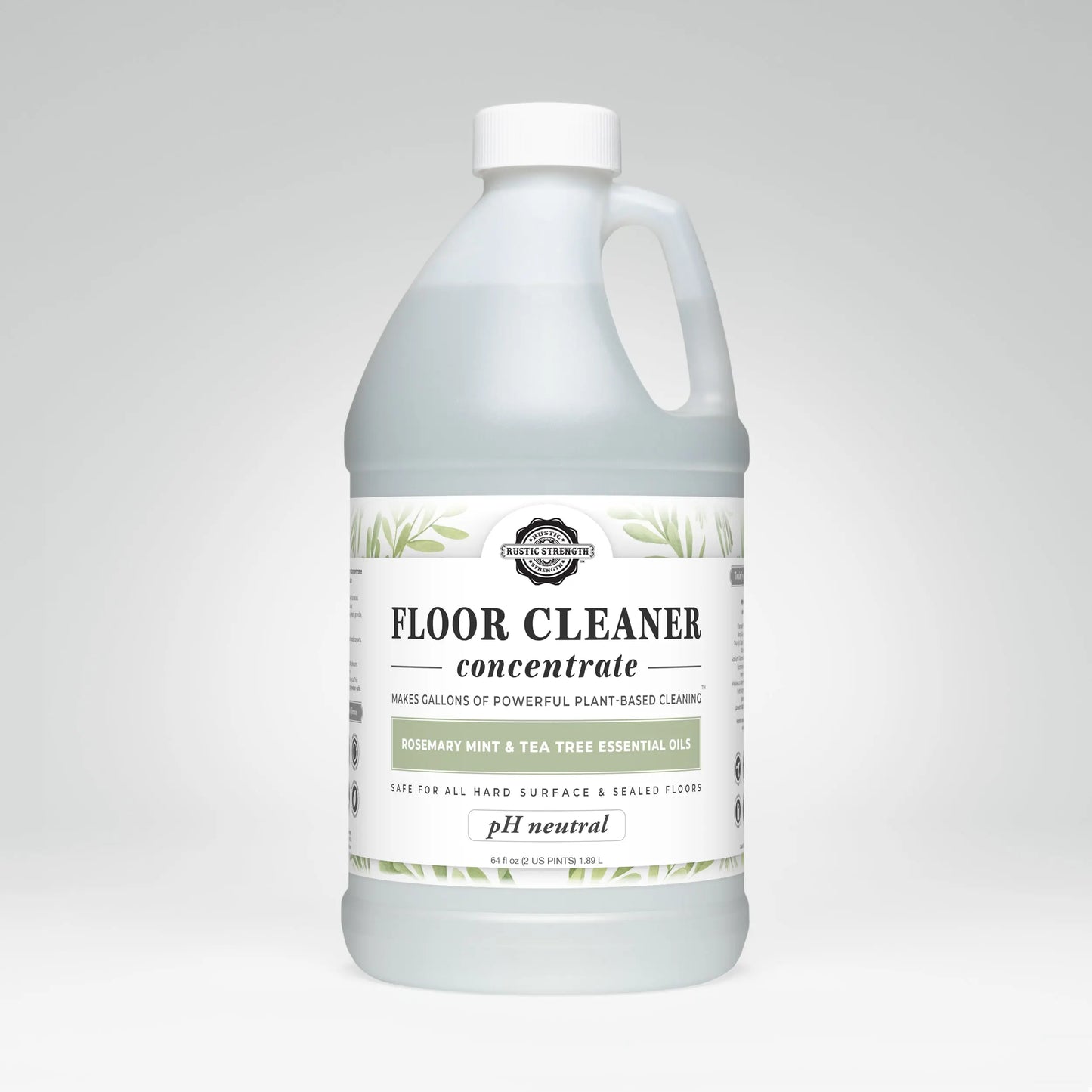 Floor Cleaner Concentrate | Rosemary, Mint & Tea Tree Rustic Strength