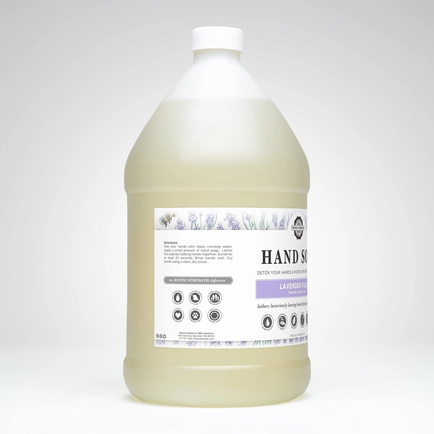 Hand Soap | Lavender Fields Rustic Strength