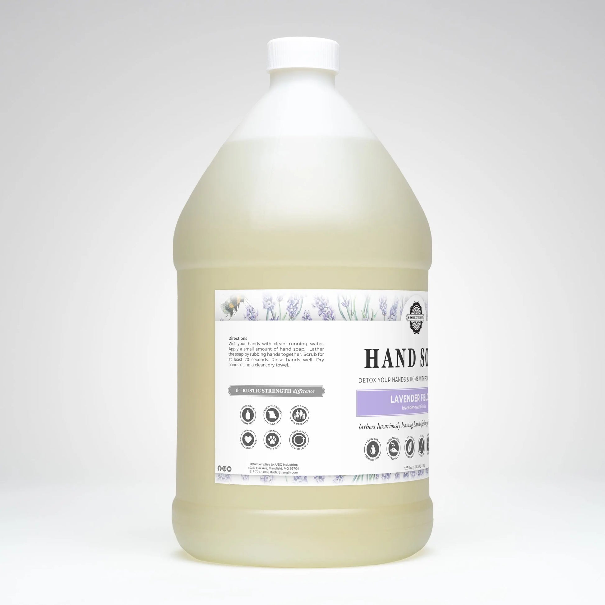 Hand Soap | Lavender Fields Rustic Strength