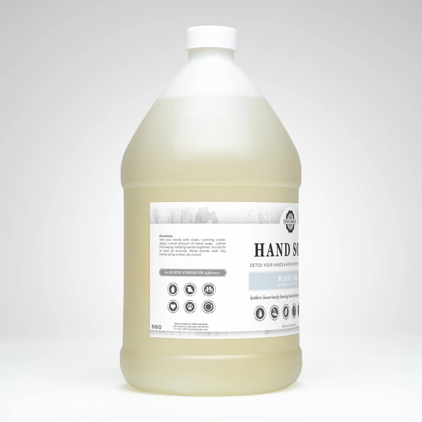 Hand Soap | Plain Jane Rustic Strength
