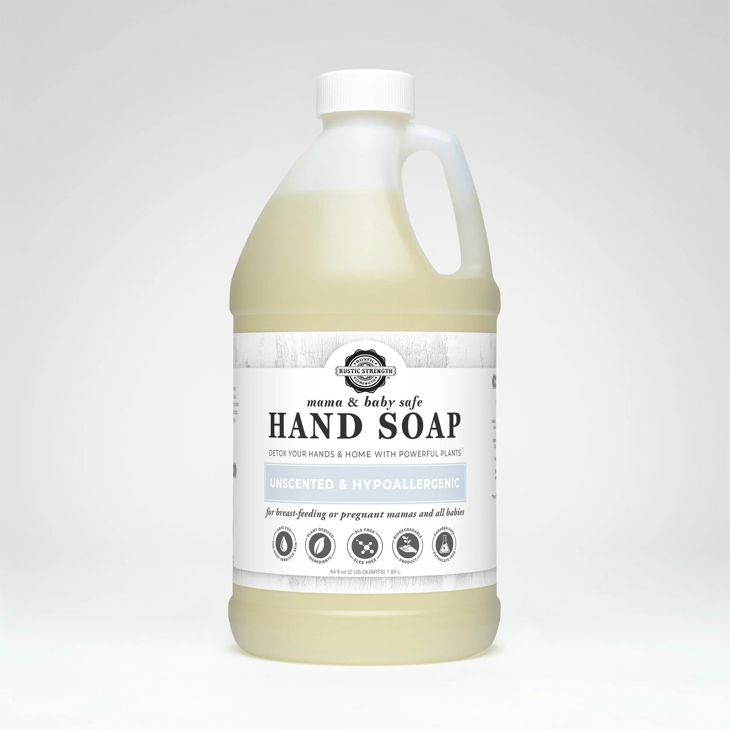 Hand Soap | Mama + Baby Safe Rustic Strength