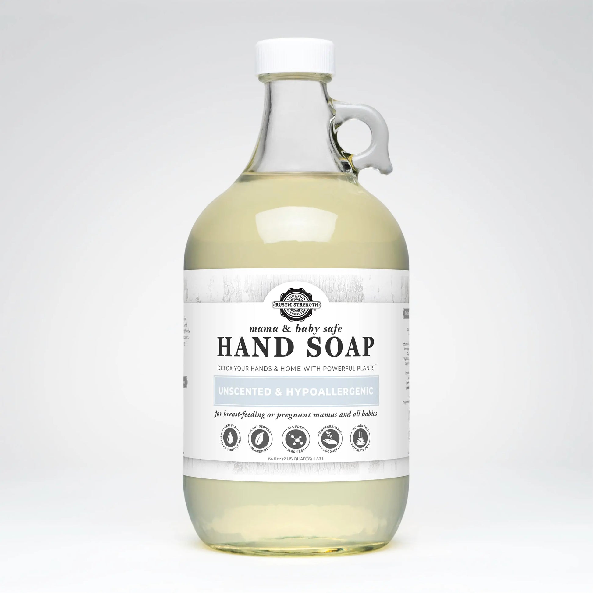 Hand Soap | Mama + Baby Safe Rustic Strength