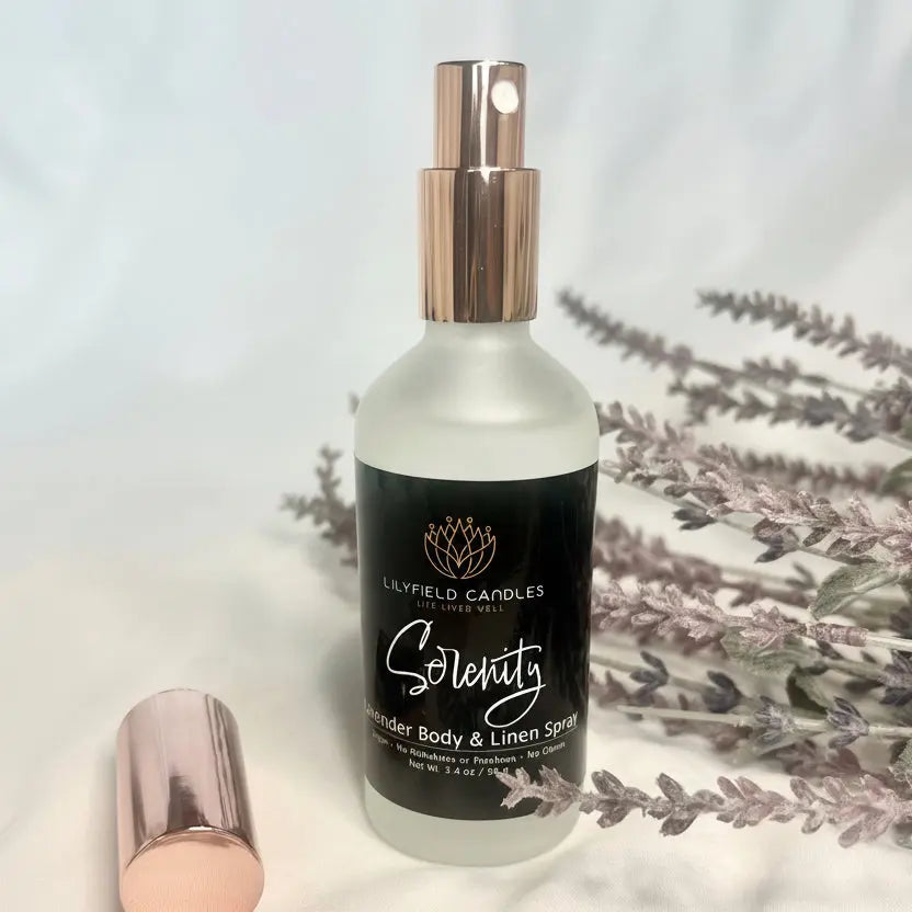 Serenity Body & Linen Spray (Lavender) Lilyfield Candles