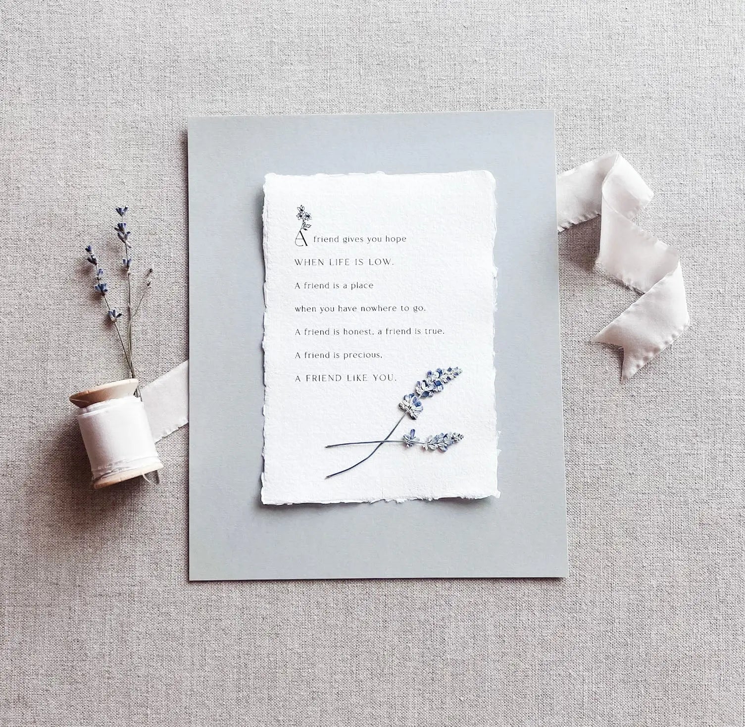 You Are Not Your Thoughts // Mental Wellbeing Print Jen Simpson Design, LLC