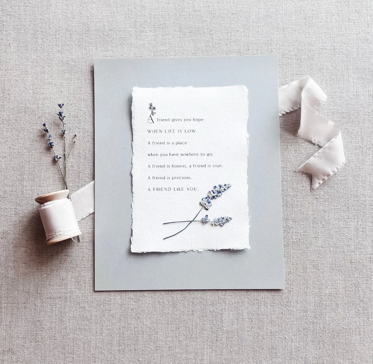 Let Your Thoughts Go // Mental Wellbeing Print Jen Simpson Design, LLC
