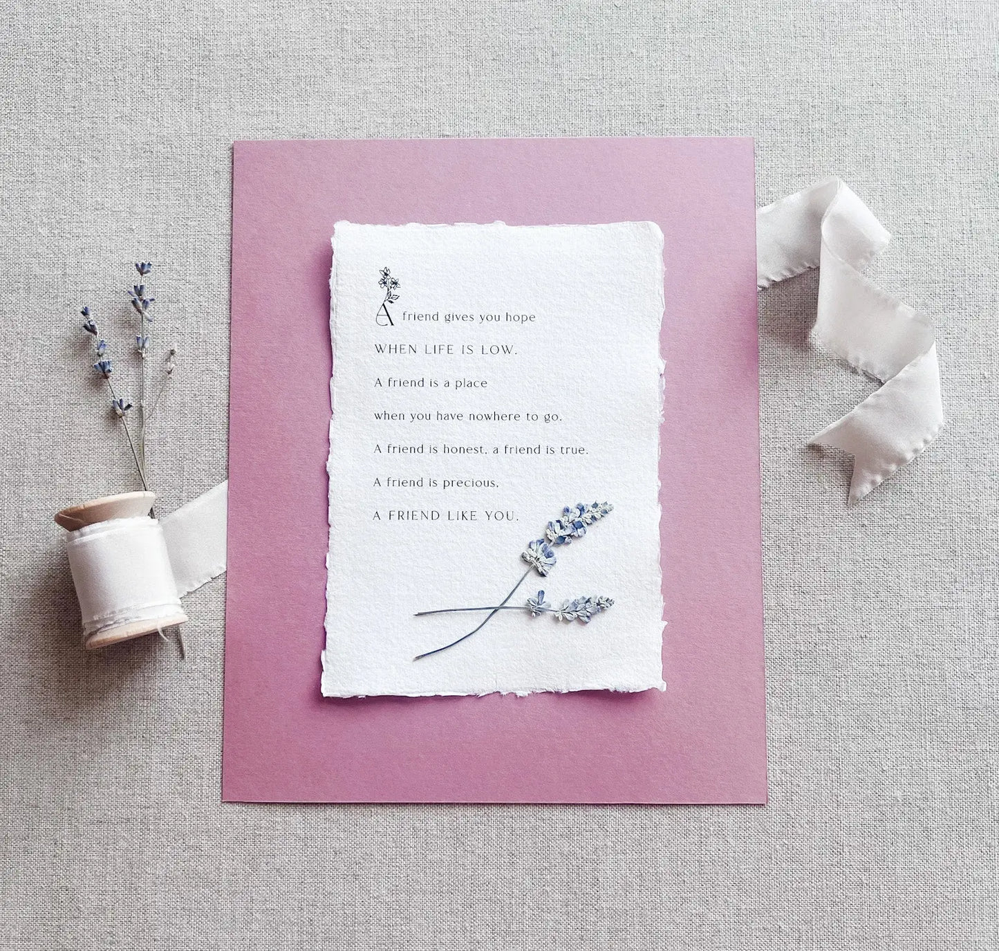 Prioritize Your Peace // Mental Wellbeing Print Jen Simpson Design, LLC