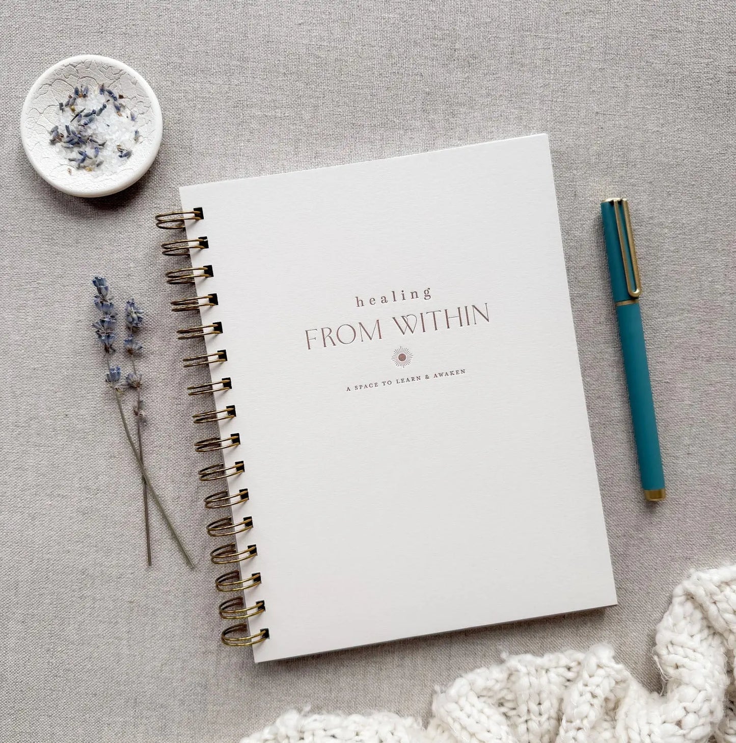 Healing From Within // Self-Transformation Journal Jen Simpson Design, LLC