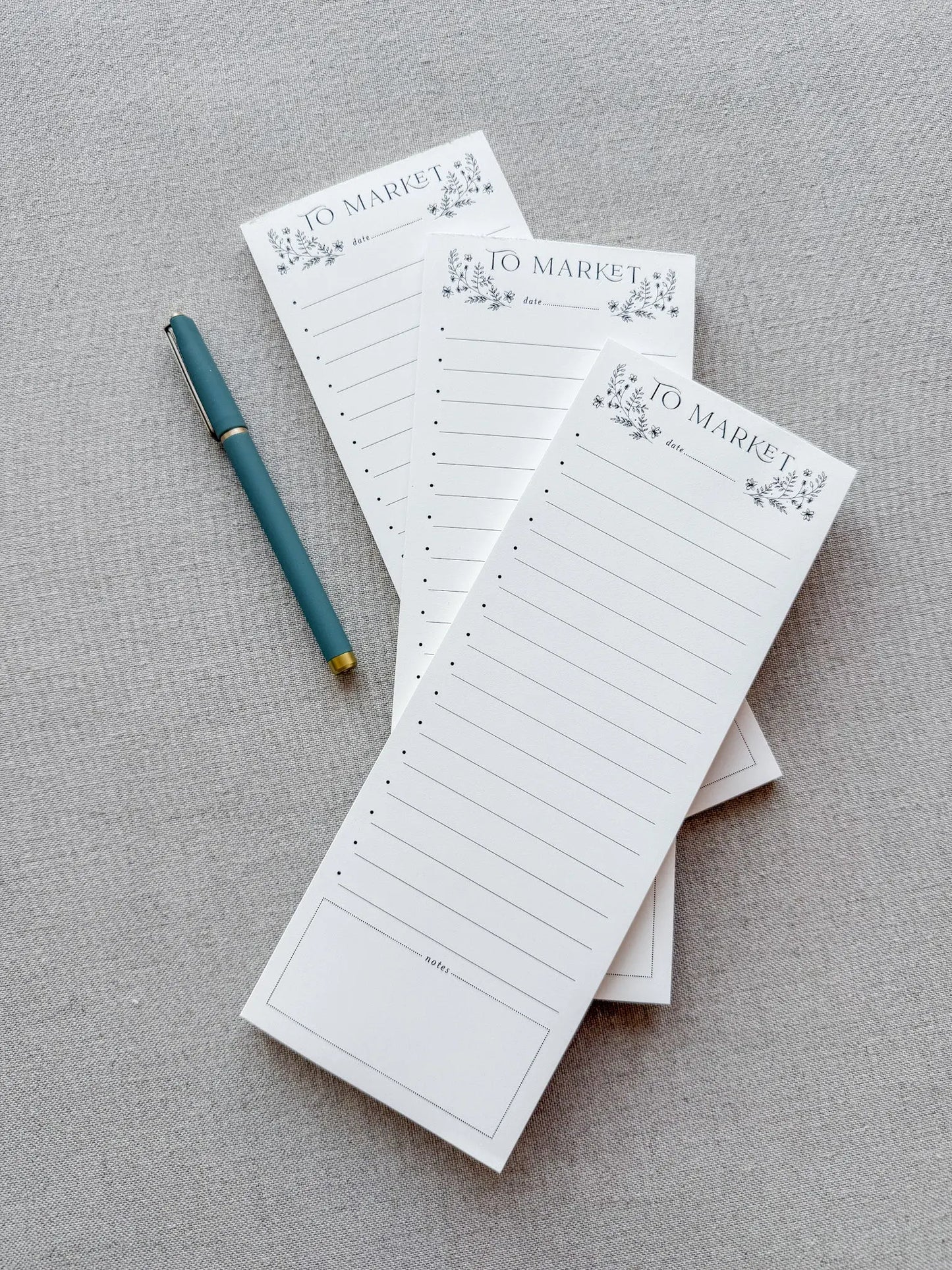 Floral To Market // Notepad Jen Simpson Design, LLC