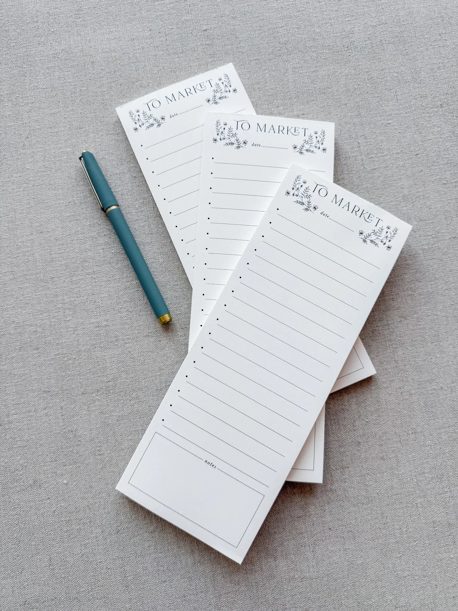 Floral To Market // Notepad Jen Simpson Design, LLC