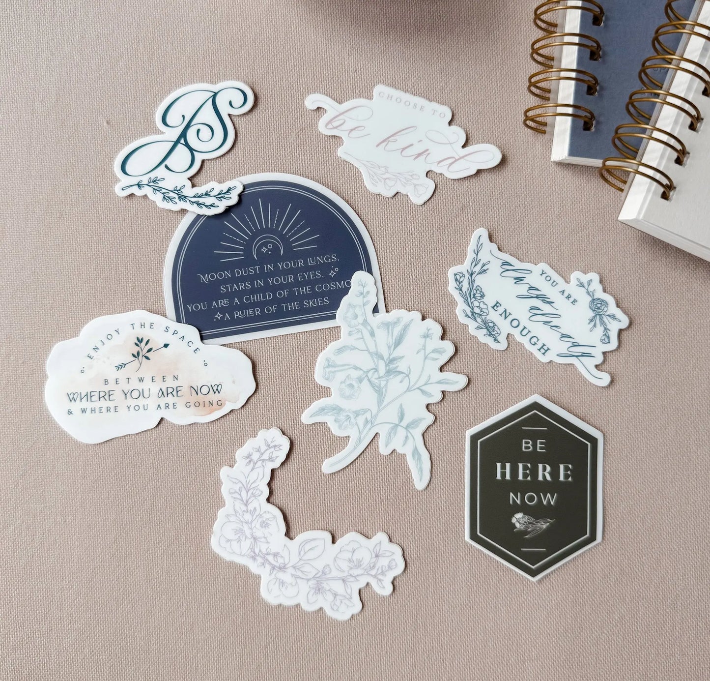 Moon Dust Sticker Jen Simpson Design, LLC