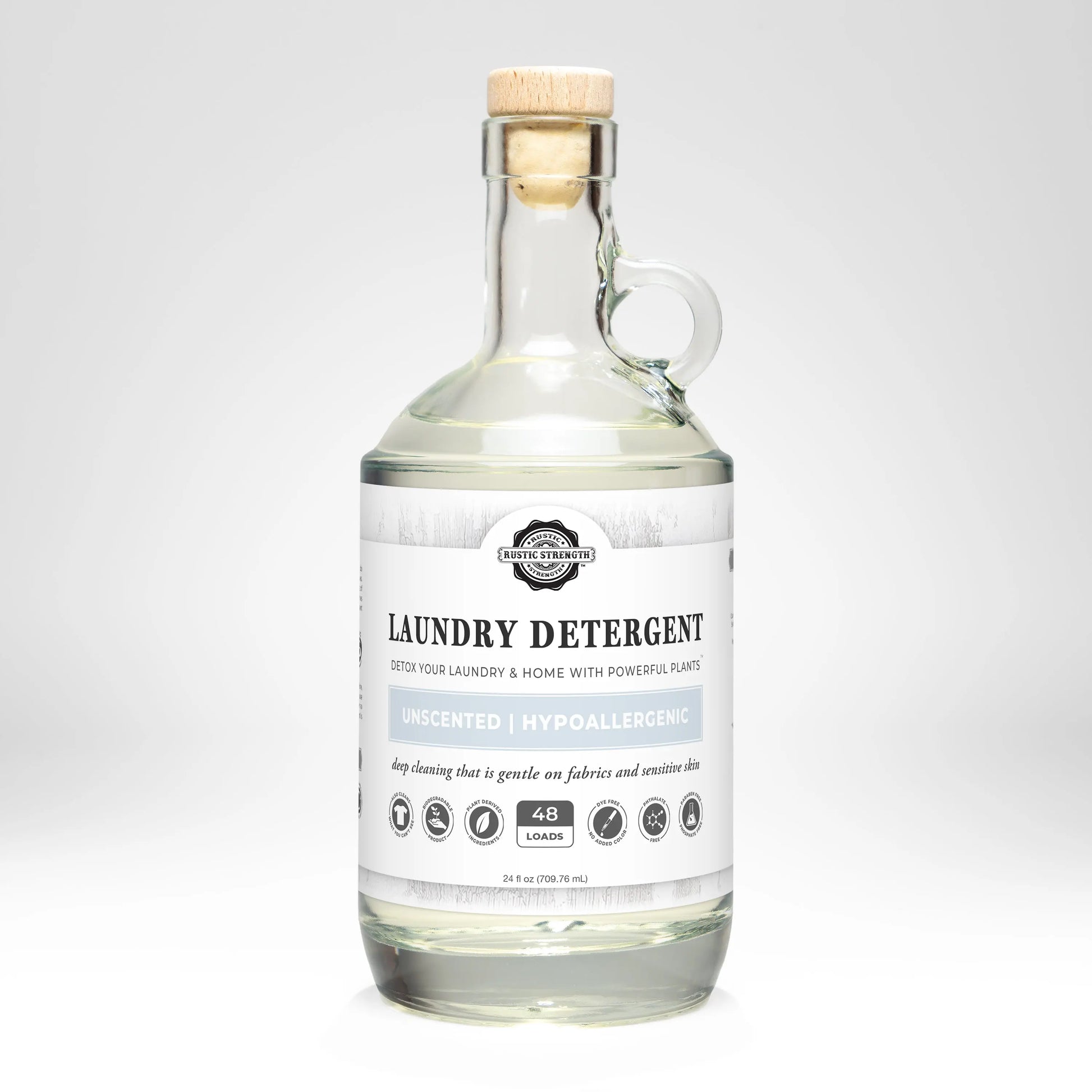Laundry Detergent | Unscented Rustic Strength