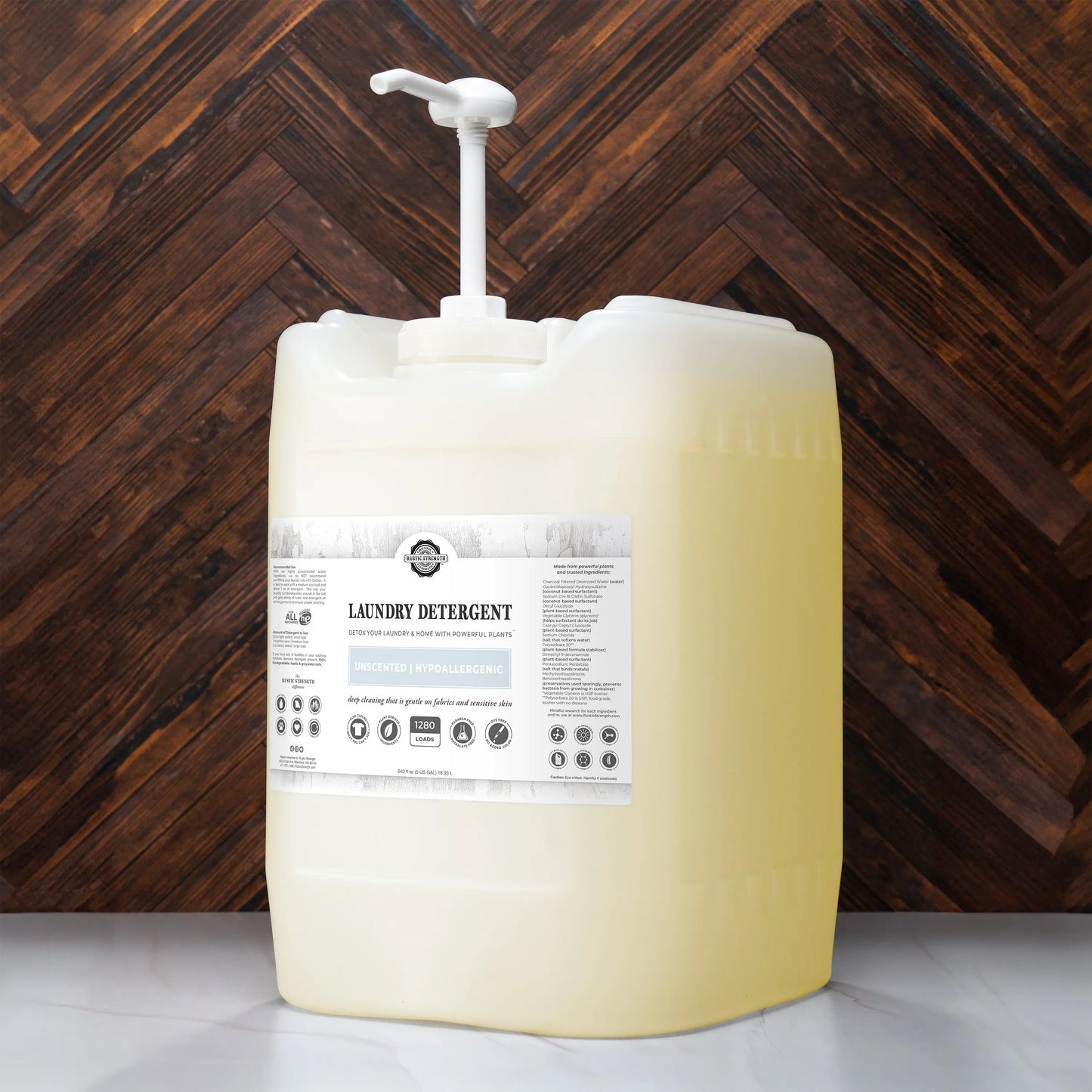 Laundry Detergent | Unscented Rustic Strength