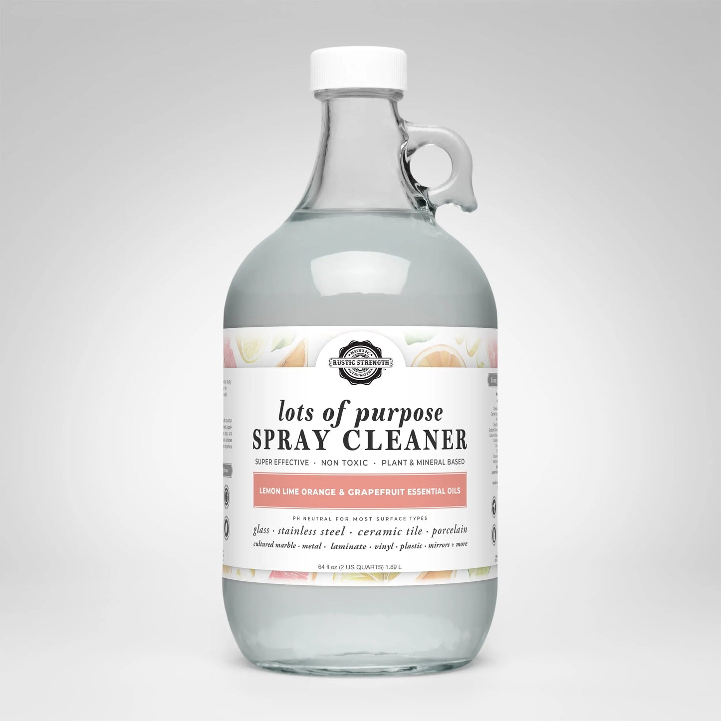 Lots of Purpose Spray Cleaner | Lemon, Lime, Orange & Grapefruit Rustic Strength