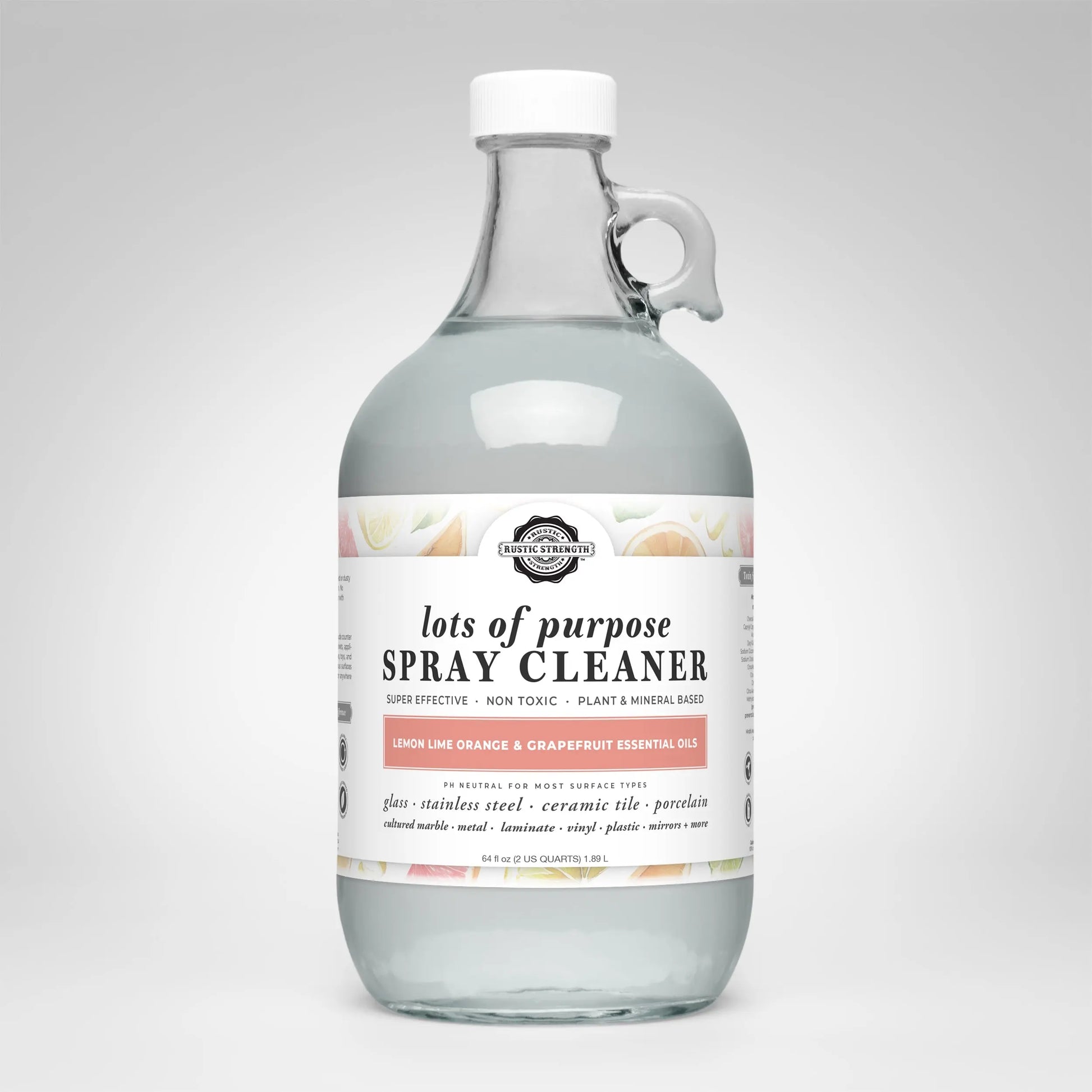 Lots of Purpose Spray Cleaner | Lemon, Lime, Orange & Grapefruit Rustic Strength
