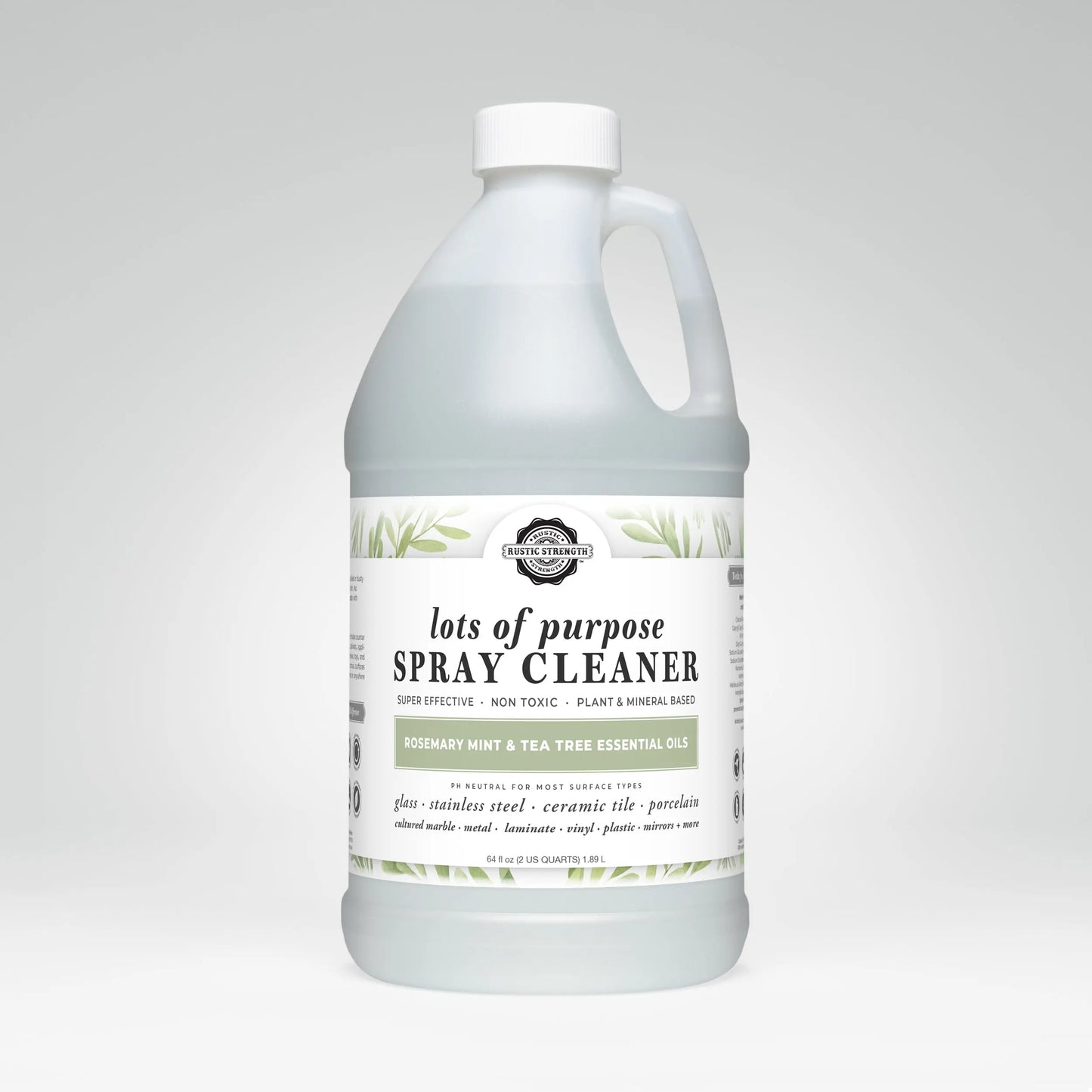 Lots of Purpose Spray Cleaner | Rosemary, Mint & Tea Tree Rustic Strength
