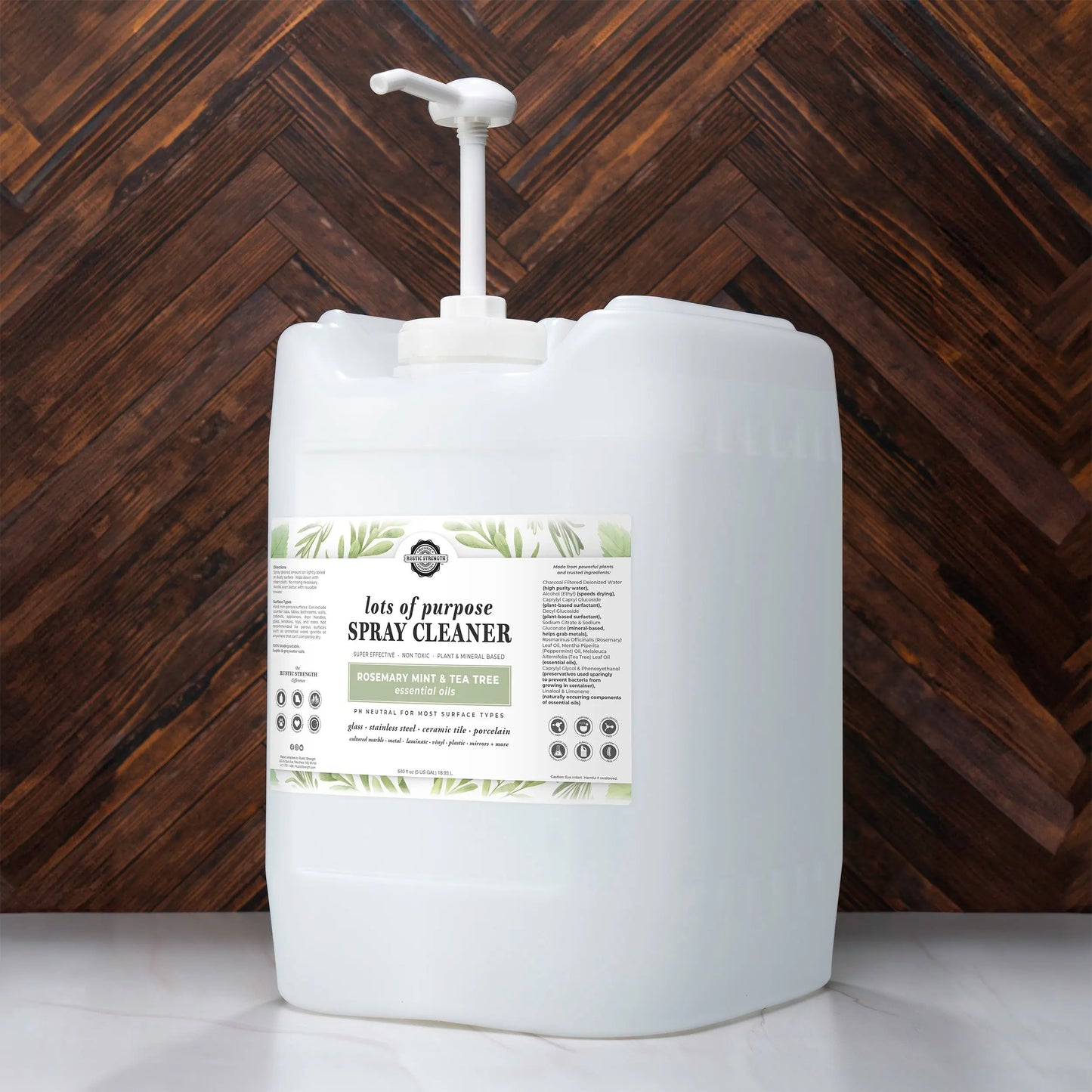 Lots of Purpose Spray Cleaner | Rosemary, Mint & Tea Tree Rustic Strength
