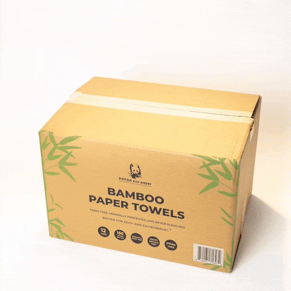 Panda Eco Paper | Bamboo Paper Towels Rustic Strength