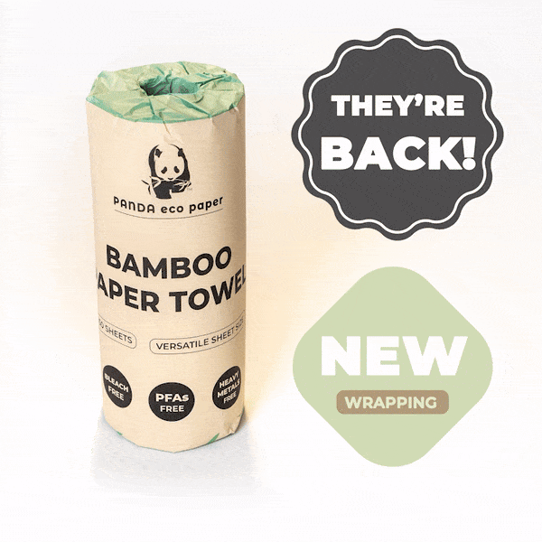 Panda Eco Paper | Bamboo Paper Towel Sample Rustic Strength