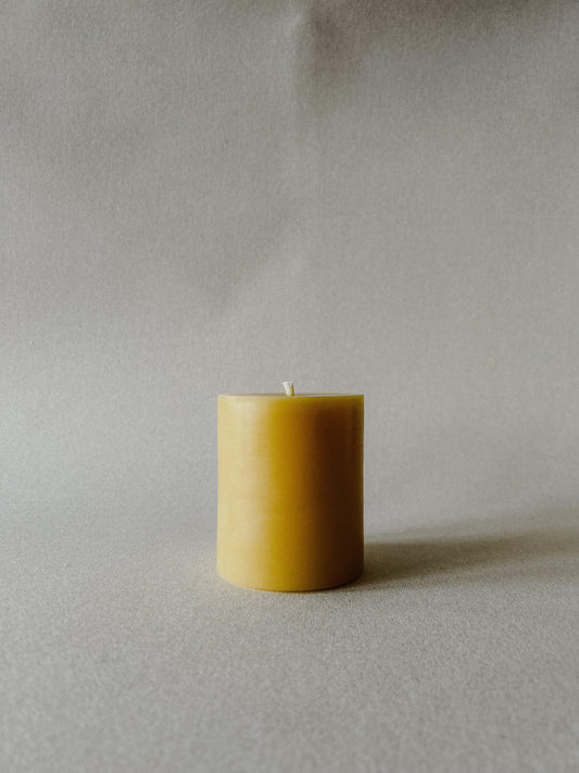 3" x 3.5" Pillar Candle Busy Bees Candle Company