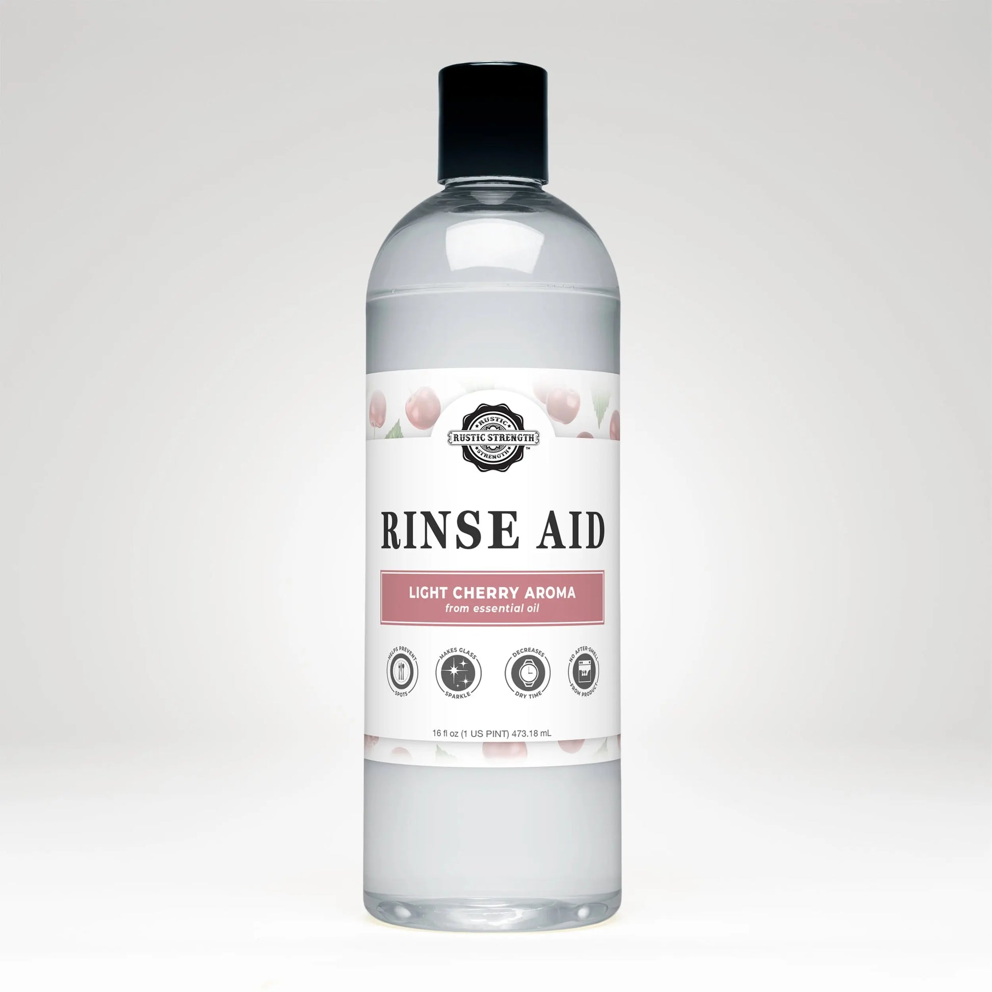 Rinse Aid for Automatic Dishwashers | Light Cherry Rustic Strength