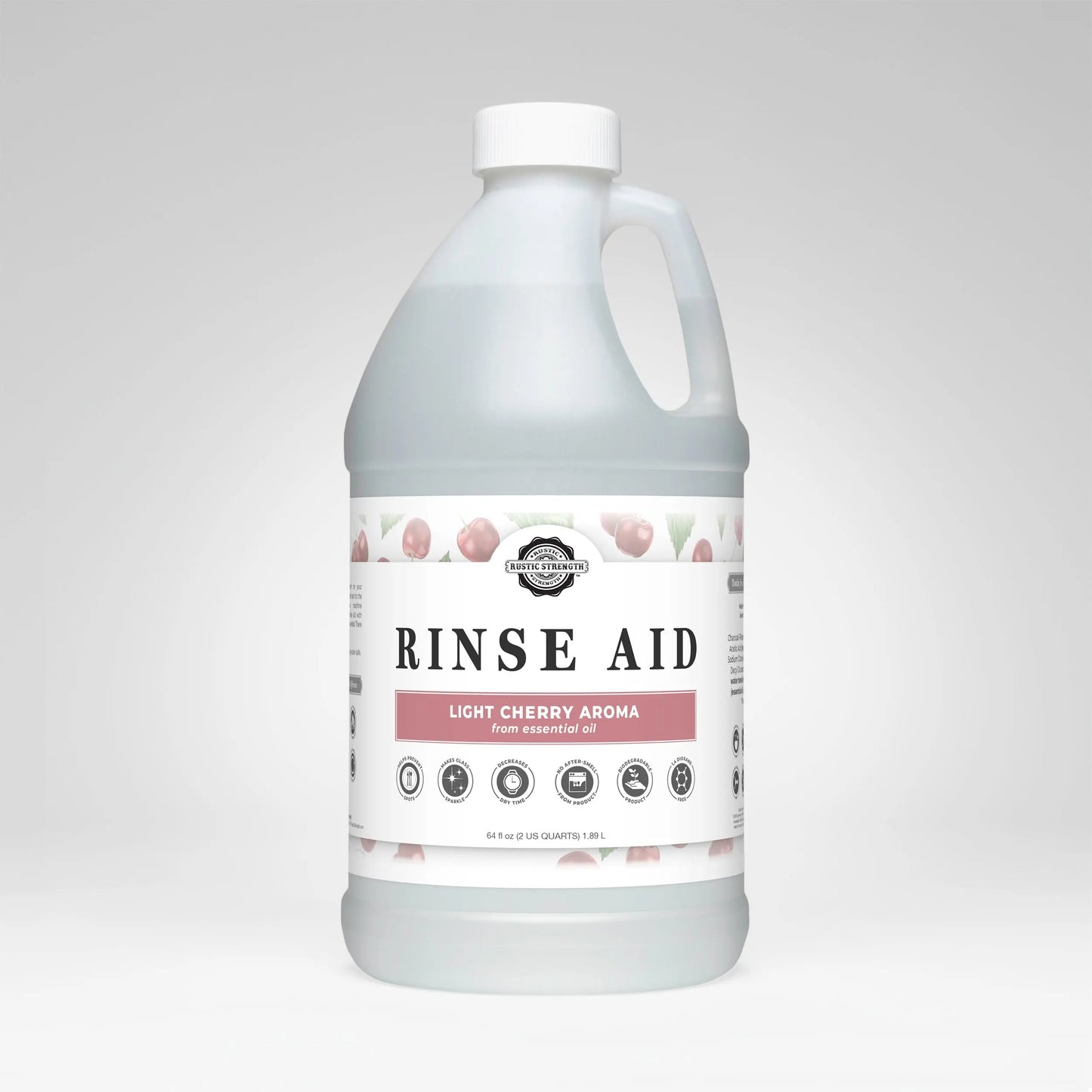 Rinse Aid for Automatic Dishwashers | Light Cherry Rustic Strength