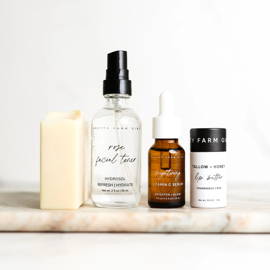 Rooted and Ready: Travel-Size Skincare Essentials Kit Pretty farm girl