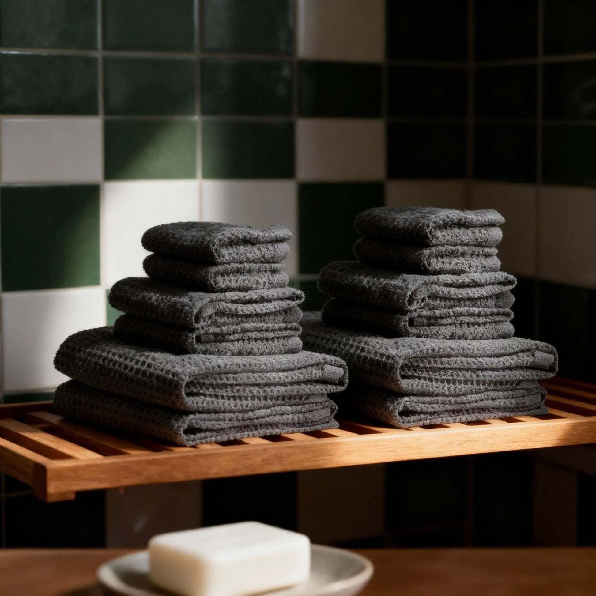 Sedona Waffle Towels Italic