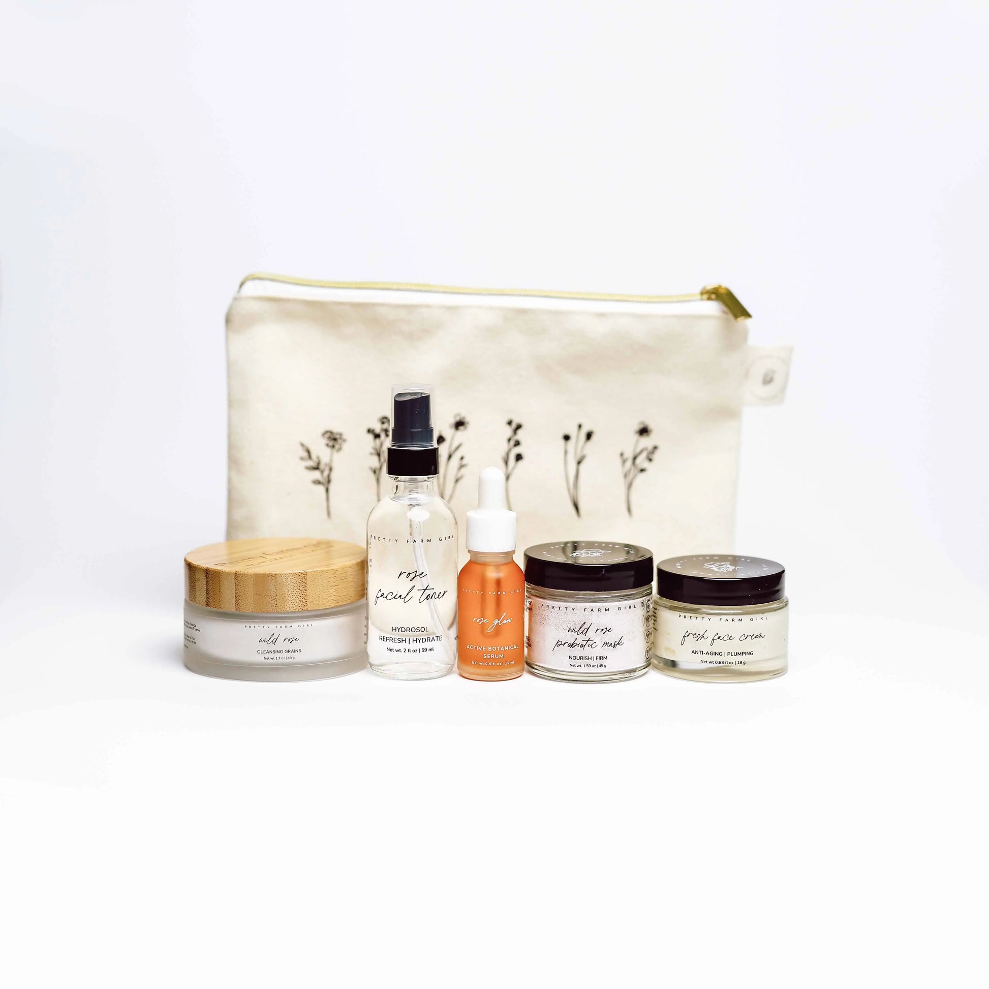 Starter Radiant Clean Beauty Face Kit Pretty farm girl