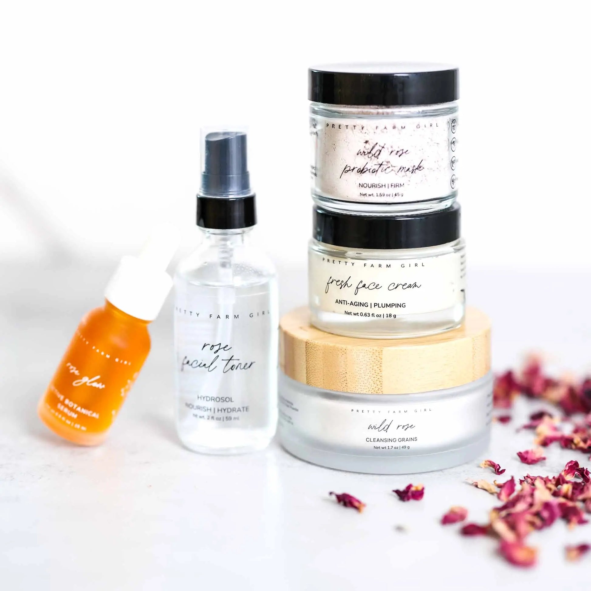 Starter Radiant Clean Beauty Face Kit Pretty farm girl