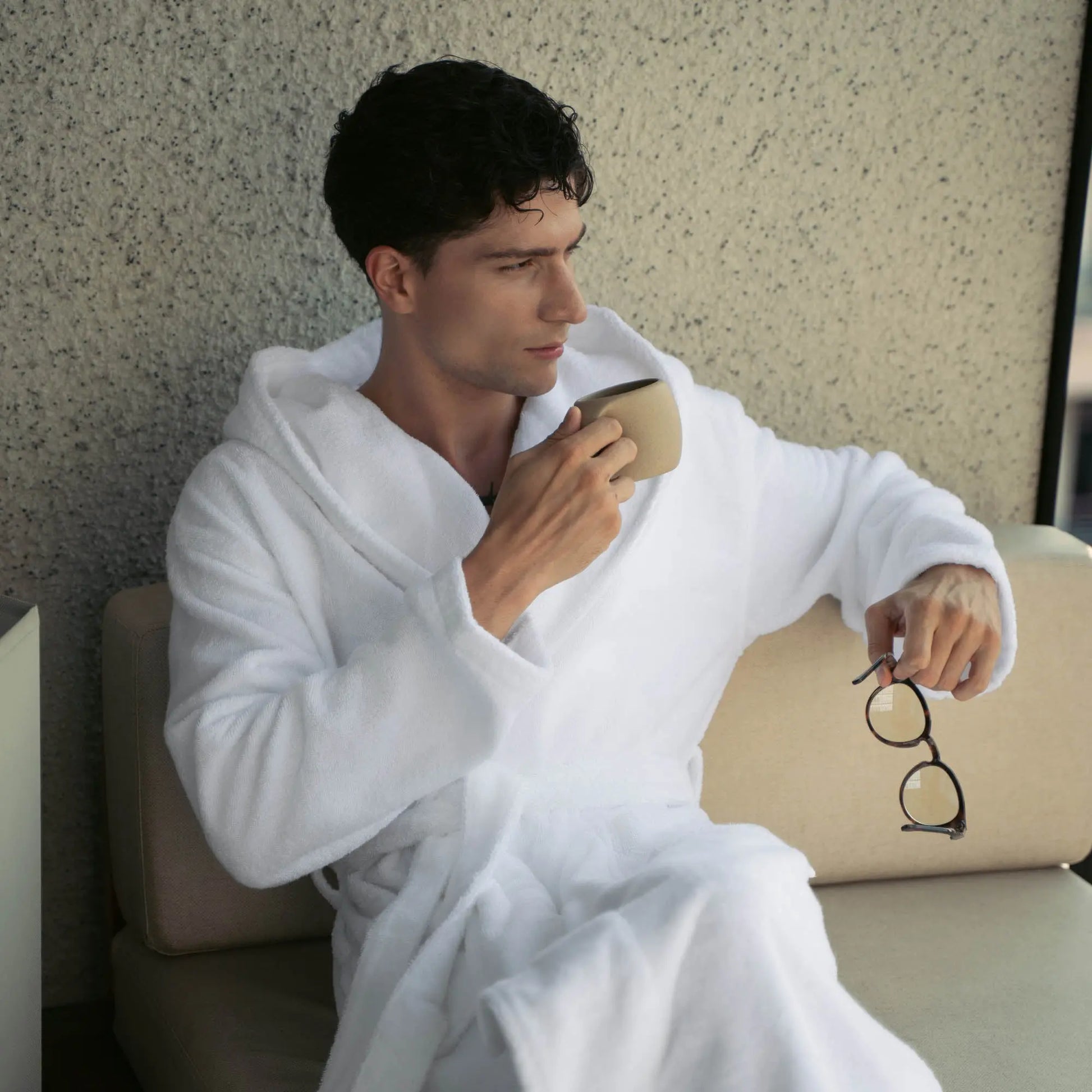Ultraplush Australian Cotton Bathrobe Italic