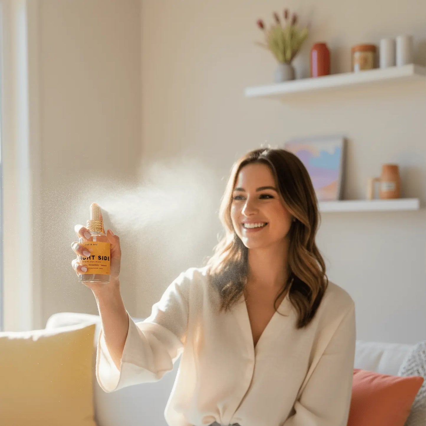 Bright Side - Bergamot & Yuzu Room Spray Vibe & Glo Candle Studio