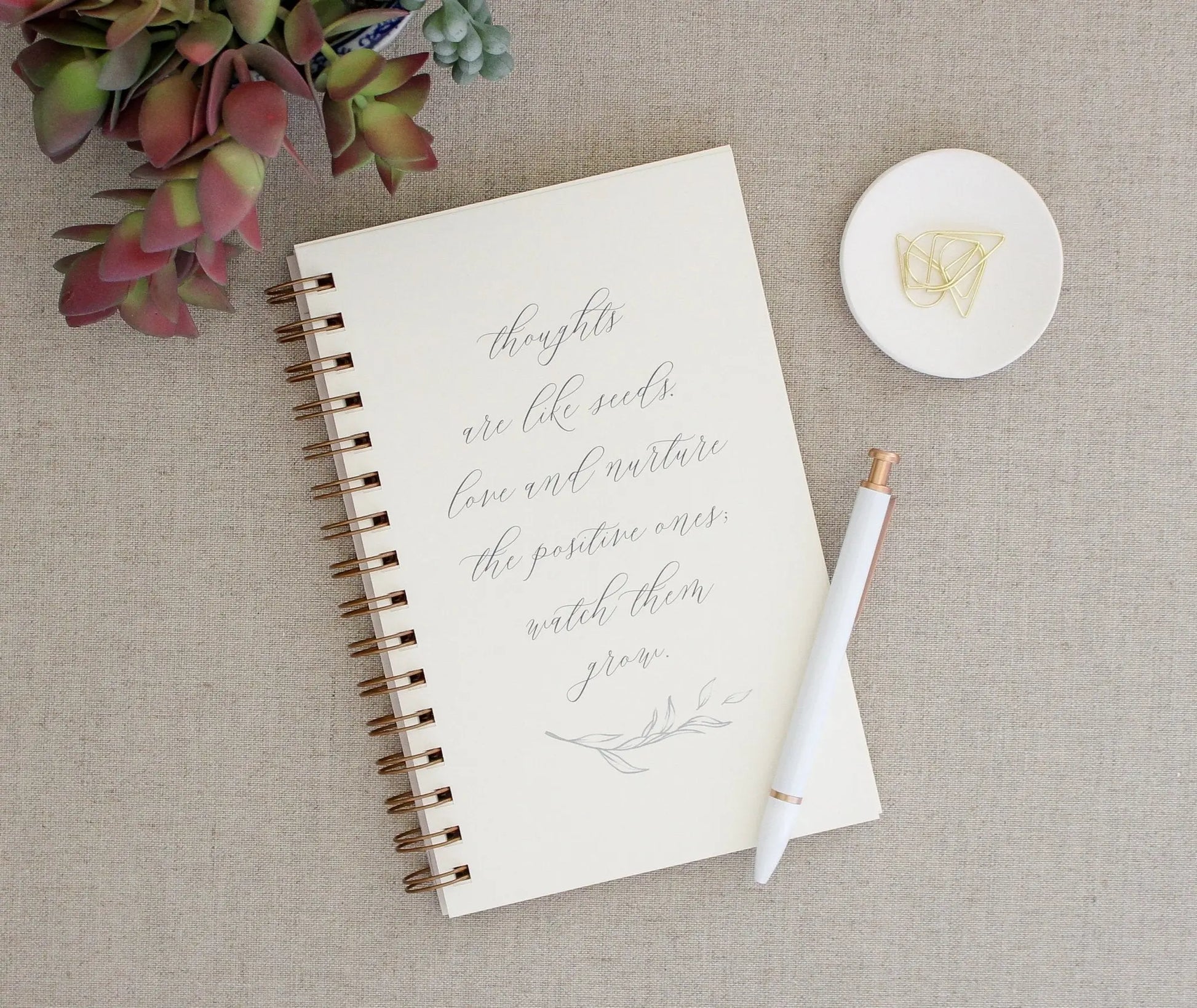Flourish // Wellness Journal Jen Simpson Design, LLC