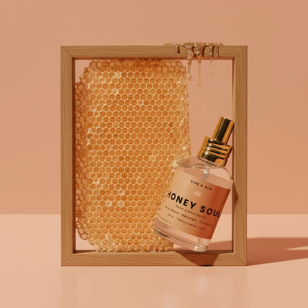 Honey Soul – Honey & Tobacco Room Spray Vibe & Glo Candle Studio