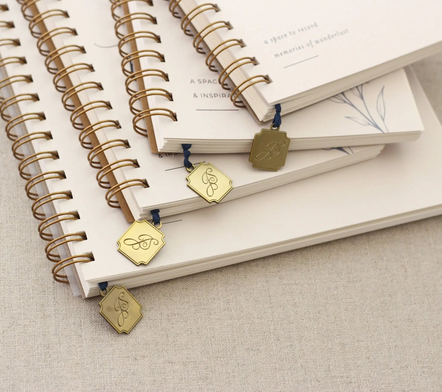 Loop through silk ribbon bookmark Jen Simpson Design, LLC