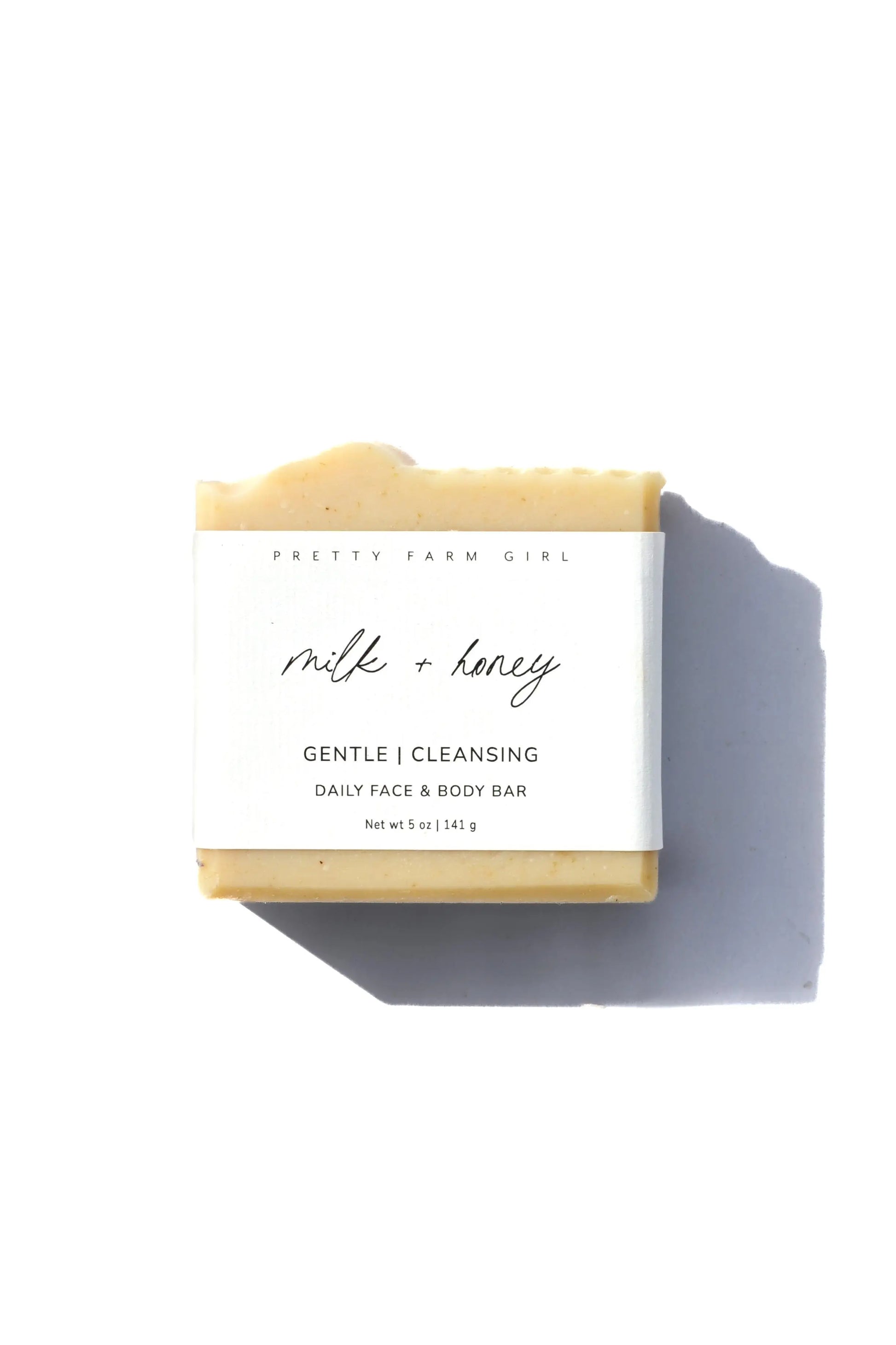 Fragrance Free Handmade Tallow + Goat Milk Soap Bar Trio Pretty farm girl